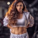 Vithika Sheru Instagram - After Fighting A Very Hard Phase Of Covid, I Went Through Lot Of Changes Physically, Mentally And Emotionally But I hated Living That Life The Way It Was, So I Decided I Had To Change & YES I DID IT! Here’s My Transformation Which I Took Up As A Challenge To Motivate Myself & Gift Myself “The Best Version Of Me” . This Is An Everyday Journey, You Have To Get Up, Gear Up & Show Up No Matter How You Feel. . This Transformation Made Me To Regain My Confidence & Also Helped Me To Discipline Myself In Many Things. . I UNDERSTOOD IF I WANT IT - I CAN DO IT! . I Want To Thank My Guruji @antony.arnoldfitnessgym For Being There For Me In This Journey & Helping Me Achieve These Goals. Thank you Guruji 🙌🏻 . BESTIES - IF YOU WANT IT JUST DO IT! . Thank You @leafthestudio For Capturing One Of My Milestone ❤️ Make Up And Hair - @nicenailsbabyhyderabad ❤️