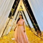 Vithika Sheru Instagram - The Joy Of Dressing Is An Art 🤍 . Outfit - @varunchakkilam thank U for being my last min Savior❤️ . Earrings @alluringaccessories.a2