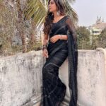 Vithika Sheru Instagram – Do It Because It Makes You Happy 🖤 
Saree – @varunchakkilam 
M&H – @nicenailsbabyhyderabad 
Earrings – @alluringaccessories.a2