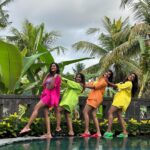 Vithika Sheru Instagram - I will always have this piece of my heart that smiles whenever I think of bali trip. You girls always have my heart 🥹 @mahathalli @niharikakonidela @ambatibhargavi Love pillaluuu