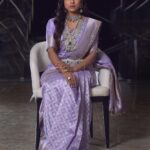 Vithika Sheru Instagram - So In Love With Complete Attire 💜 Jewellery - @emmadi_silver_jewellery Saree - @riya_designing_studio PC - @forever_frozen_films M&H - @nicenailsbabyhyderabad