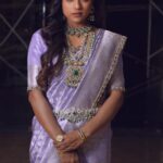 Vithika Sheru Instagram - So In Love With Complete Attire 💜 Jewellery - @emmadi_silver_jewellery Saree - @riya_designing_studio PC - @forever_frozen_films M&H - @nicenailsbabyhyderabad