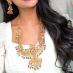 Ananya Nagalla Instagram - A dash of Bhima Jewels is all you need to add a touch of glamour to your look🌟 ​ Visit our Kukatpally store because you deserve the best!​ ​ #BhimaJewels #BhimaEveryday #Jewellery #Kukatpally #Hyderabad #Earrings #Necklace #JewelleryAddict ​