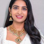 Ananya Nagalla Instagram - A dash of Bhima Jewels is all you need to add a touch of glamour to your look🌟 ​ Visit our Kukatpally store because you deserve the best!​ ​ #BhimaJewels #BhimaEveryday #Jewellery #Kukatpally #Hyderabad #Earrings #Necklace #JewelleryAddict ​