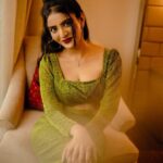 Ananya Nagalla Instagram - Feelings ! #ananyanagalla 📸 : @theportraitstudio_tps 👗 : @chaso_label MUA : @mandhara_gowda_artistry