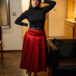 Anasuya Bharadwaj Instagram - Good vibes. New Feels. Old intentions. Same heart. ♥️ For an opening in #Rajamundhry 🥰 Outfit&Styling @sreemukhi.mekala 🎩 MUA @makeupbysiva 💄 Hairstyle @telusivakrishna ✔️ PC @moulichoudari 📸 Celebrity management @kalyansunkara 👨‍💼 @umediaentartainments 🤗