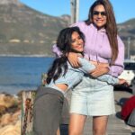 Anjum Fakih Instagram - She is a woman of substance I say this,with all my gut She is fierce she is fire When she speaks,all mouths shut Watch out for her as a Khiladi Proving her worth Unfiltered and uncut A fighter A leader A superwoman She is surely born to strut @soundousmoufakir . . . Cropped hoodie @burger.bae Styled by @stylebysaachivj Team @sanzimehta777 #khatronkekhiladi13 #kkk #kkk13 #fearfactor @colorstv #soundousmoufakir #anjumfakih Cape Town, South Africa