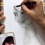 Anveshi Jain Instagram - Swipe for Raw Clips👉🏻👉🏻👉🏻 #pencilarts #nickjangra #nick01432 #anveshi #anveshijain