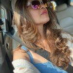 Archana Instagram - Haircuts always always …. Looks good in #sunshine . . . #carfie #amanda #newhairdo #new #driverseat #car #drive #hair