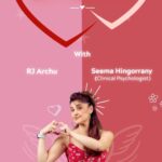 Archana Instagram - Do you take time to reply as well? . Mumbai ka Dil RJ @archanaapania in conversation with Ace Celebrity Psychiatrist @seemahingorrany only on Dil Connect ❤️ . . #RadioCity