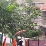 Arthana Binu Instagram - Please read the entire caption🙏 I am putting up this post as even though we called the police station for help at around 9:45 am no one has taken any action till now. The person in the video is my biological father Vijayakumar who is also a Malayalam Film Actor. This video shows him going back after successfully trespassing our residence by jumping over the wall to make his was to the property that too inspite of the existence of a protection order issued way back around ten years in favour of me, my mom and my sister. My parents are legally divorced and me my mom and my sister are living in our maternal house along with my maternal grandmother who is 85+. He has been trespassing for years and there are multiple police cases which we have filed against him. Today, he barged into our compound and since the door was locked he was threatening us through the open window. I spoke to him when heard threatening my sister and grandmother to kill them. He also threatened me to stop acting in movies and that he would go to any extent, if I don’t obey. He also said that if I wish to act I should act in the movies which he say. He kept on banging on the window and yelling. He accused my grandmother of selling me off for living. He also bad mouthed the team of my Malayalam movie for which I have just completed shooting. All this is happening when there is an ongoing case in the court which me and my mom have filed against him against trespassing, intruding and creating problems in my workplace, also creating chaos at my mom’s workplace and sister’s educational institution. I am acting in movies only to my will. Acting has always been my passion and I will continue to act as long as my health permits me to. Whenever I act in a Malayalam movie he filed case to stop me from acting. Even when I acted in Shylock, he filed a legal case ,and to prevent the movie from being shelved I had to sign an an official legal document stating that I acted in the movie at my own will. There is more to write but the word limit permitted for the caption doesn’t allow me to. There is also an ongoing case against him which we filed to retrieve the money and gold he owes my mom.
