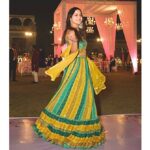 Arushi Sharma Instagram - @basanti_kapdeaurkoffee got me smiling like this .. all ❤️ for this beautiful and comfy lehnga!