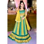 Arushi Sharma Instagram - @basanti_kapdeaurkoffee got me smiling like this .. all ❤️ for this beautiful and comfy lehnga!