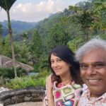 Ashish Vidyarthi Instagram - Lit in the glory of togetherness #insta #instagram #instagood #instafeel #instafeelgood #picoftheday #love #loveislove #couple #ashishrupali #lovelife #lifestyle #photography #greenery #instadaily #instalook #life #instasmile Bali, Indonesia