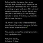Ashish Vidyarthi Instagram - I Am Open to Work... & Shall Always Be!✨ Our work should speak for us, as part of our extended identity, not as our whole identity, but something that we must be proud of. We spend all of our glorious years, our youth, working towards creating a better future for ourselves and for those dependent on us. But why should these important years of our life be something that we feel embarrassed to talk of, ashamed of, or even find ourselves belittled to speak about? And why do I choose to talk about this today? (Sharing my thoughts in the carousel above)