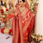 Astha Agarwal Instagram - #happiness & #confidence are the #prettiest #things #you can #wear on #your #wedding #day ! #quoted by #Taylor #swift #Jharna in her #bridal #attire for #shubharamabh #serial Pic credit: @imprateekcinematographer Stylised by : @kriti_bapna_kacholia