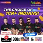 Erica Fernandes Instagram – Use Affiliate Code ERICA300 to get a 300% first and 50% second deposit bonus.

IPL fever is at its peak, so gear up to place your bets only with FairPlay, India’s best sports betting exchange. 
🏆🏏 
Earn big by backing your favorite teams and players. Plus, get an exclusive 5% loss-back bonus on every IPL match. 💰🤑

Don’t miss out on the action and make smart bets with FairPlay. 

😎 Instant Account Creation with a few clicks! 

🤑300% 1st Deposit Bonus & 50% 2nd deposit bonus with FREE GOLD loyalty status – up to 9% Recharge/Redeposit Bonus lifelong!

💰5% lossback bonus on every IPL match.

😍 Best Loyalty Plan – Up to 10% Loyalty bonus.

🤝 15% referral bonus across FairPlay & Turnover Bonus as well! 

👌 Best Odds in the market. Greater Odds = Greater Winnings! 

🕒 24/7 Free Instant Withdrawals 

⚡Fastest Settlements within 5mins

Register today, win everyday 🏆

#IPL2023withFairPlay #IPL2023 #IPL #Cricket #T20 #T20cricket #FairPlay #Cricketbetting #Betting #Cricketlovers #Betandwin #IPL2023Live #IPL2023Season #IPL2023Matches #CricketBettingTips #CricketBetWinRepeat #BetOnCricket #Bettingtips #cricketlivebetting #cricketbettingonline #onlinecricketbetting