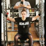 Esha Deol Instagram - “It ain't about how hard you hit. It's about how hard you can get hit and keep moving forward; how much you can take and keep moving forward. That's how winning is done!” - Rocky Balboa @fitnesswithsatya 👊🏼 #mondaymotivation #eshadeol #gratitude ♥️🧿