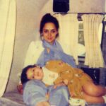 Esha Deol Instagram - The best place on earth is your lap 😍 Even today …. sometimes it’s just where we need to be ♥️🧿🫶🏼😊🤗♥️😄 Love you mamma Happy Mother’s Day ♥️🧿 @dreamgirlhemamalini #happymothersday #motheranddaughter #mothersday #hemamalinieshadeol #eshadeol #loveyou #gratitude ♥️🧿