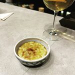 Girija Oak Instagram - @suhrudgodbole and I had the most amazing dining experience at @masquerestaurant thanks to @skoranne 's refreshing take on Maharashtrian food. Everything put on our plates was equal amounts exciting and familiar. Some mirgund, kurdai, dashmya, kharvas and kulith soup for my soul 😋 P.S. she does a bunch of pop ups. Please follow her and find one that you can attend. Thank me later.