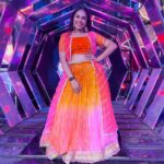 Hari Teja Instagram - Don’t miss to watch Ladies & Gentlemen today at 12pm.. only on zee Telugu❤️ entertainment guarantee 😝😝 Wearing @aninaboutique1 …. ❤️
