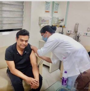 Harris Jayaraj Instagram - Got my booster. Kindly have yours ASAP and stay safe.