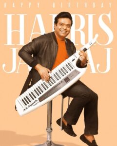 Harris Jayaraj Instagram - Thanks for your Love and wishes. “May all your blessings shall guide me”.