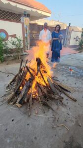 Himaja Instagram - 🔥 Happy Bhogi To All ..Flame your past in Bhogi and invite the New year with new hopes and aspirations.
#bhogi🔥 #sankranthi #pongal #festival