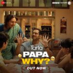 Huma Qureshi Instagram - If you believe that few things in life are as enjoyable as a good meal, this song is for you! #PapaWhy @mrfilmistaani @pglens @ronnie.screwvala @ashwinyiyertiwari @niteshtiwari22 @gautamved83 @pashanjal @hasanainhooda @varun.shetty.1840 @tarladalal @renudalalcooking @_sanjayshetty #SanjayDalal @deepak_dalal_official @rsvpmovies @earthskynotes @zee5 @zee5global @zeemusiccompany @rohanvinayakmusic @nilotpalbora_music official_atanumishra @bawlekiduniya