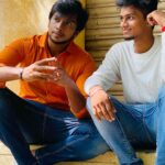 Irfan Instagram - When I was a Kid , I wished I could be a guy like you ! ❤️ I was Awestruck with all your Girl fans All around ! You seemed to be a HERO to me ! I never imagined that I would be sharing screen space with you annae ! What makes it Even more special is that We would be celebrating our Bday on the same day as well ! The day I’ll cherish all through my life ! As always Love you @irfan999__ annae with all my heart ! 🥺❤️ Pc - @parvez_musharaf__ 🤍 @disneyplushotstartamil @myk3gang #vasanth #jerry #kanakanumkalangal #november29 #brother #love #shootingspot SKR Engineering College