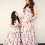 Isha Koppikar Instagram - A world without girls is as impossible a world without water. Truly blessed to have a daughter who is full of unconditional love. This #NationalGirlChildDay I pledge to protect and nurture the girl child #girlchild #blessing #love #daughters #progress #protectthegirlchild #girlchildempowerment #girlchildmatters