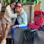 Isha Koppikar Instagram - Dubai is calling, and we must go! ✈️ #motherdaughter #love #family #dubai #dubaitravel #travel #explorer #wanderlust