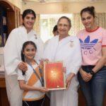 Isha Koppikar Instagram - Celebrated Children’s day in a different way this year. We met @bkshivani didi and it was an enlightening meeting. This children’s day, I plan to start teaching Rianna some important life and spirituality lessons and who better than Shivani didi to do so! #happychildrensday #childrensday #goals #shivanididi #lifelessons #spirituality #i❤️rianna #calmness #parenting #parentinglife #parenting101 Mumbai, Maharashtra