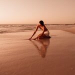 Isha Sharvani Instagram - Dancing with the wind 🌬 Imagery from She is Strong 💪 Shot by the super talented @rachelcollierphoto ❤️✨✨ Thanks @natural_wings for inviting me onboard this wonderful project 🙏🏾❤️❤️🙏🏾 #ishasharvani #dance #nature #naturephotography #dancer #ocean #sunset #sunsetphotography