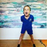 Isha Sharvani Instagram - Year 2, Let’s go! ✨✨ #backtoschool #luca #ishasharvani #momlife #love #year #2023