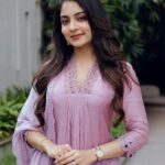 Ishaani Krishna Instagram - 💜💜 Clicked by 📸 : @greycasserole Make up & Hair - @brahma_hairandmakeup Outfit Courtesy - @santinni.in