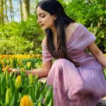 Ishaani Krishna Instagram - 💜 Keukenhof Gardens, Lisse - Netherlands