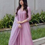 Ishaani Krishna Instagram - 💜💜 Clicked by 📸 : @greycasserole Make up & Hair - @brahma_hairandmakeup Outfit Courtesy - @santinni.in
