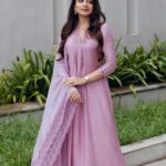 Ishaani Krishna Instagram - 💜💜 Clicked by 📸 : @greycasserole Make up & Hair - @brahma_hairandmakeup Outfit Courtesy - @santinni.in
