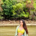 Ishaani Krishna Instagram - 💚🩵 #thailand#phiphislands Phi Phi Islands