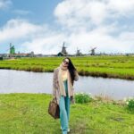 Ishaani Krishna Instagram - 🩵 Zaanse Schans- A Windmill Village