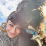 Madhuurima Instagram - He’s so cute ❤️❤️. #thewolfandthedog