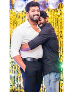 Mahendran Instagram - Happy birthday darling @arunvijayno1 Na ❤️

#Love #AV #brothers