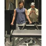 Mahesh Babu Instagram - Arm day!! 💪 @minash.gabriel