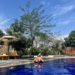 Malavika Instagram - Splashing away those Monday blues! 🌊💦 #PoolLife #MondayMood Gandi Gir Ni Moj