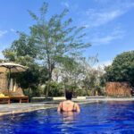 Malavika Instagram - Splashing away those Monday blues! 🌊💦 #PoolLife #MondayMood Gandi Gir Ni Moj