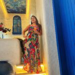 Malavika Instagram – View yourself as luxury 💙 Opa Greek Restaurant