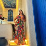 Malavika Instagram - View yourself as luxury 💙 Opa Greek Restaurant