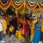 Meghana Lokesh Instagram - Shree ಮದುವೆ photo dump ! #cousingetshitched #weddingcelebration #familytime #funtimes #love #celebration #wedding #cousingetshitched Mysore, Karnataka