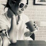 Mona Singh Instagram - #blacknwhite #playingmuse playing muse to @srg3075